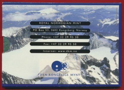 NORVEGE - Set de Monnaies  - 2001 – Image 5