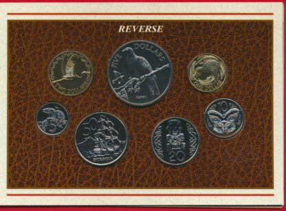NOUVELLE-ZELANDE - Set de Monnaies - 2001 – Image 4