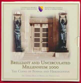BOSNIE-HERZEGOVINE - Coffret Brilliant Uncirculated - Millenium - 2000