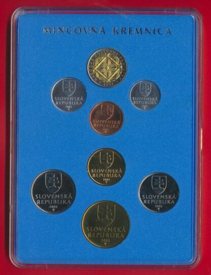 SLOVAQUIE - Coffret Uncirculated -2002 – Image 3