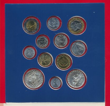 ITALIE - Set de Monnaies - 2000 – Image 3