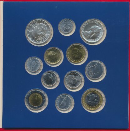 ITALIE - Set de Monnaies - 2000 – Image 4