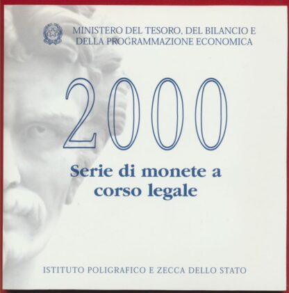 ITALIE - Set de Monnaies - 2000 – Image 2