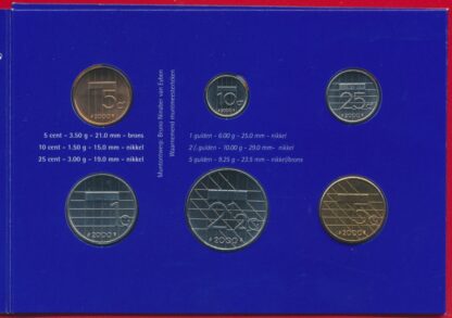 PAYS-BAS  - Set de Monnaies - 2000 – Image 3