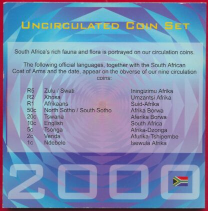 AFRIQUE DU SUD - Set de Monnaies - 2000 – Image 6