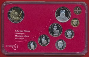 set-suisse-switzerland-2001-coin-monnaies