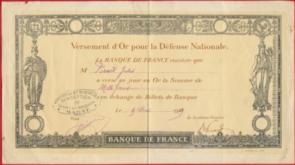 versement-or-defense-nationale-1000-francs-1919