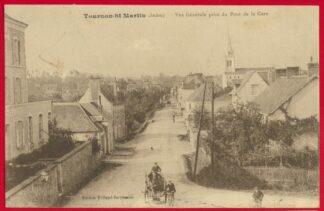 cpa-tournon-saint-martin-vue-generale-prise-pont-gare-indre