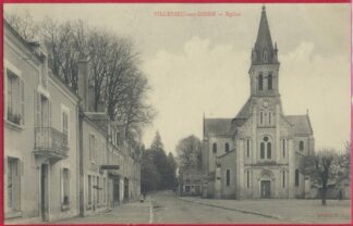 cpa-villedieu-sur-indre-eglise