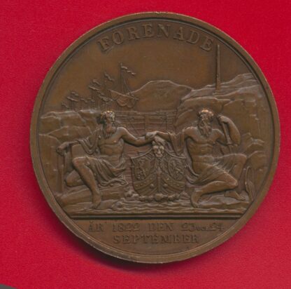 Médaille Carl XIV Iohan - Suède - Ouverture du Canal Göta – Image 2