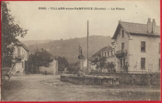 cpa-villars-sous-damjoux-doubs-place