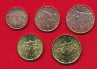 slovaquie-slovensko-2009-cent-2-5-10-20