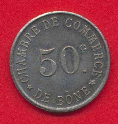 Bône - 50 centimes - Chambre de Commerce - Essai – Image 2