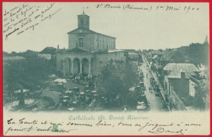 cpa-cathedrale-saint-denis-reunion