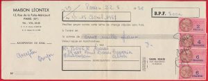 factures-fiscaux-2-francs-4-6-leontex-timbre-fiscal