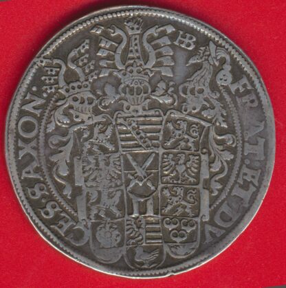 ALLEMAGNE - Duché de Saxe-Albertine - Thaler - 1593 – Image 2