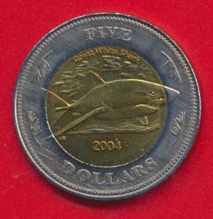 COCOS (KEELINGS) ISLANDS - 5 Dollars - 2004 – Image 2