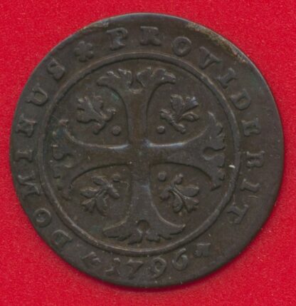 SUISSE - Canton de Berne - 1/2 Batzen - 1796 – Image 2