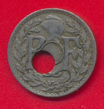 5 Centimes - Lindauer - 1922 - fautée - trou décentré – Image 2