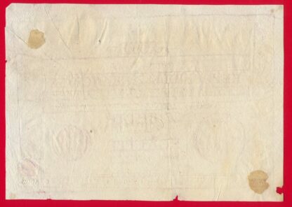 Assignat de Mille Francs - 18 Nivôse l'an 3eme de la République – Image 2