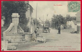 cpa-bagnols-bains-interieur-village-fontaine