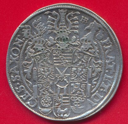 ALLEMAGNE - Duché de Saxe-Albertine - Thaler - 1599 – Image 2