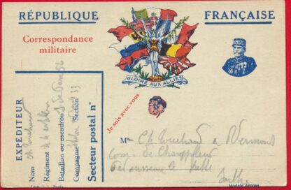 carte-correspondance-militaire-gloire-aux-allies