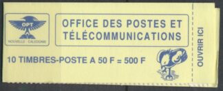 carnet-10-timbres-office-postes-telecommunictions-nouvelle-caledonie