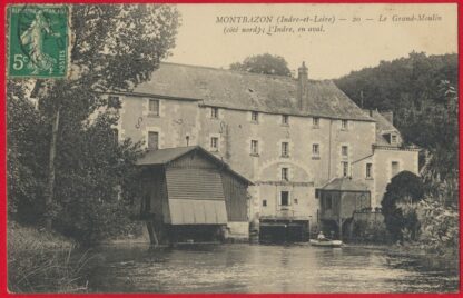 cpa-montbazon-indre-loire-grand-moulin-aval-cote-nord