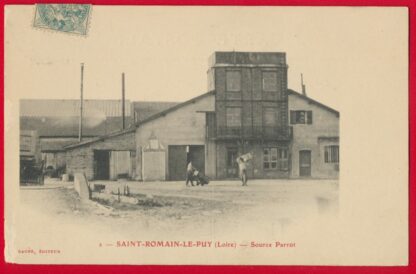 cpa-saint-romain-puy-loire-source-parrot