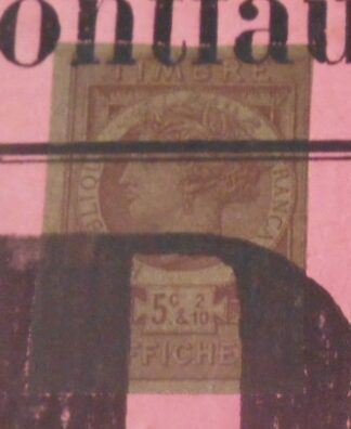 AFFICHE - 5 C & 2/10 - Monfaucon-sur-Moine - Maine-et-Loire