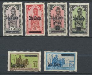 lot-timbres-cote-ivoire-ivory-coast