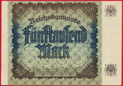 ALLEMAGNE - 5000 Mark - 1922 – Image 2