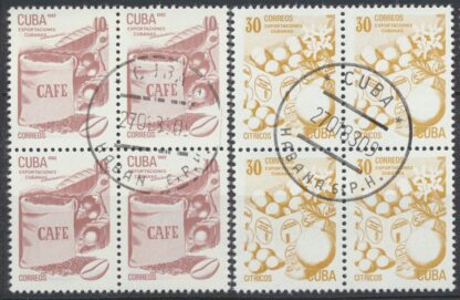 C.UBA - 8 blocs de 4 timbres - 1982 – Image 5