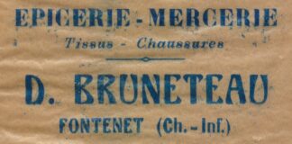 sachet-epicerie-mercerie-bruneteau-fontenet-charente-inferieure-tissus-chaussures