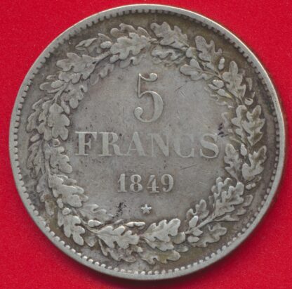 BELGIQUE - Léopold Premier - 1849 – Image 2