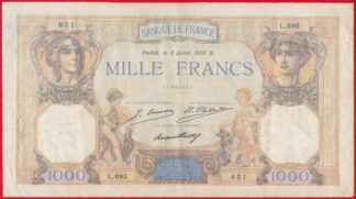 1000-francs-3-juillet-1928-ceres-mercure-651