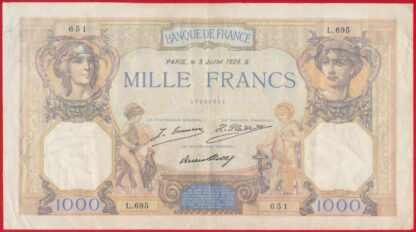1000-francs-3-juillet-1928-ceres-mercure-651