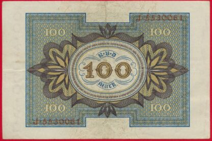 ALLEMAGNE -100 Mark - 1-11-1920 – Image 2