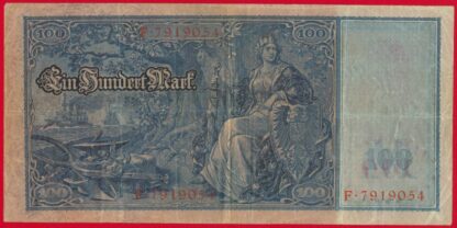 ALLEMAGNE - 100 Mark - 21-04-1910 – Image 2