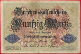 allemagne-50-funfzig-mark-5-august-1914-8875