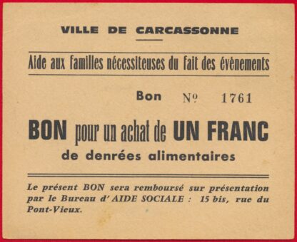 bon-carton-carcassonne-achat-denrees-alimentaires-un-franc
