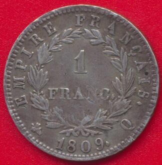 napoleon-bonaparte-un-franc-1809-q-perpignan-vs