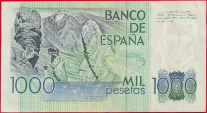 ESPAGNE - 1000 Pesetas - 1979 – Image 2