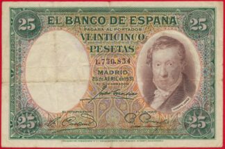 espagne-25-veinticinco-pesetas-1931-0834