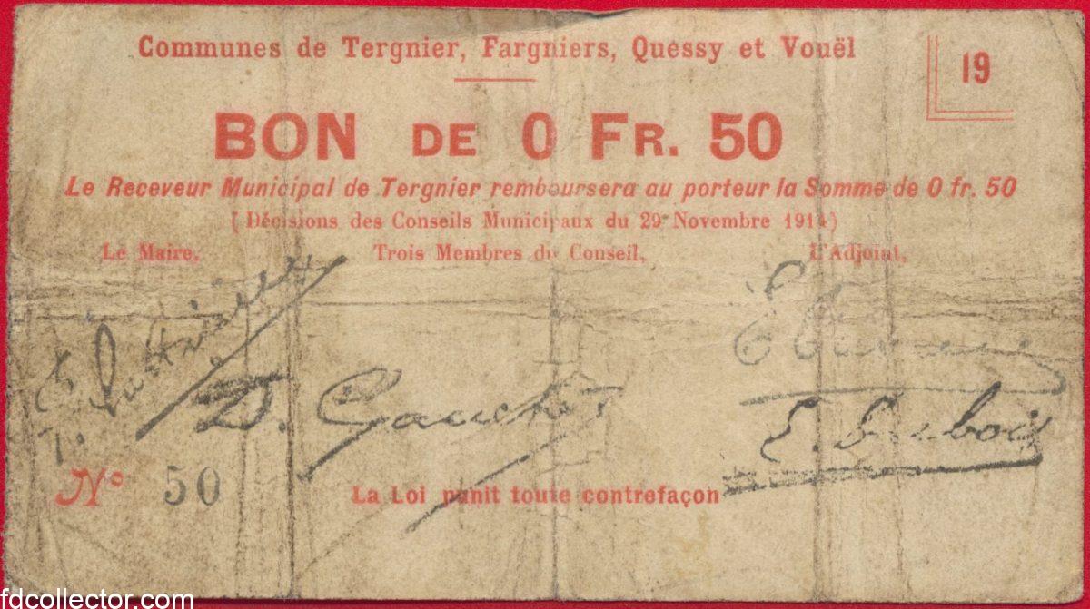 50-centimes-tergnier-fargniers-quessy-vouel-somme-1914