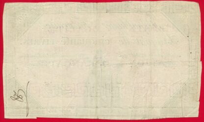 Assignat 50 Livres – 14 Décembre 1792 – Image 2