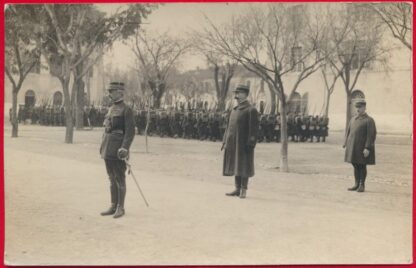 carte-photo-legion-etrangere-bel-abbes-1923-inspection-general-lamotte-1er-etranger
