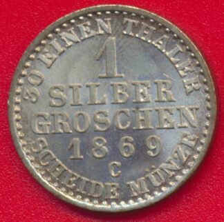 allemagne-prusse-silber-groschen-1869-c-vs