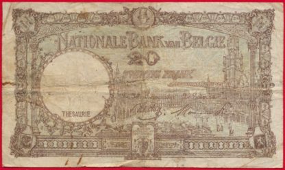 BELGIQUE - Vingt francs - 13-02-1945 – Image 2